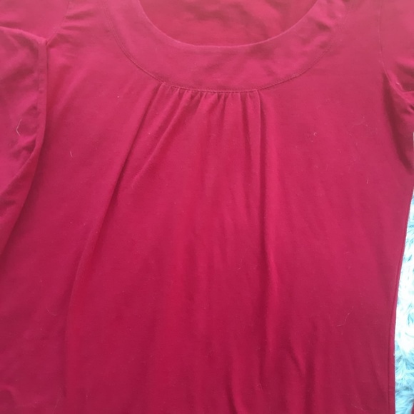 Ann Taylor Loft Red Blouse for Women SZ L - Picture 3 of 8